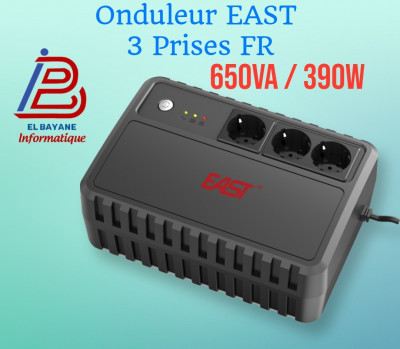 Onduleur EAST 3 Prises FR 650VA/390W