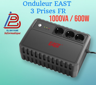 Onduleur EAST 3 Prises FR 1000VA / 600W