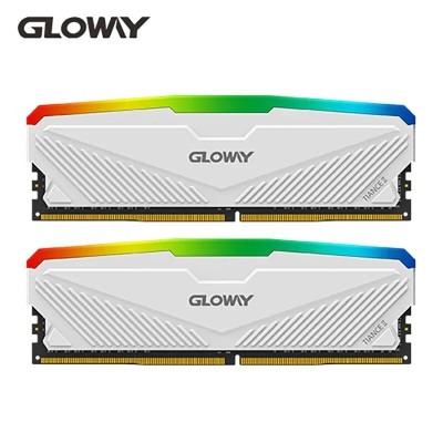 RAM DDR4 GLOWAY 2X8GB 3600 MHZ WHITE RGB (En configuration seulement)