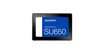 SSD 256GB SATA ADATA SU650(En configuration seulement)