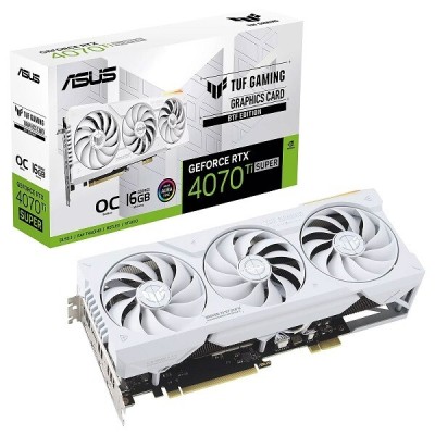 RTX 4070Ti SUPER BTF ASUS TUF OC WHITE 16GB GDDR6