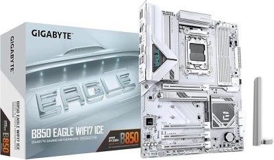 B850 Eagle WIFI7 Ice  Gigabyte (En configuration seulement)