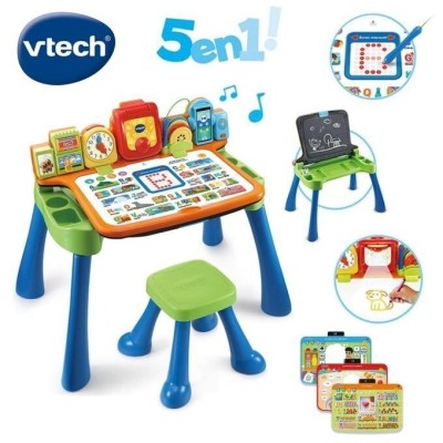 Magi Bureau VTech interactif 5 en 1 Mixte avec +24 activités éducatif - Jouet et Cadeau pour Enfants