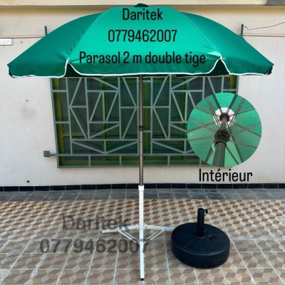 Parasol 2m Double lames et tiges Trés solide - مظلة بحر باراسول دوبل لام