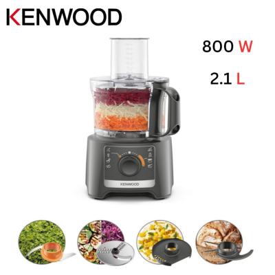 Robot De Cuisine Kenwood Multifonction 800W Bol 2.1L 2 Vitesses et Turbo Avec 4 Accessoires
