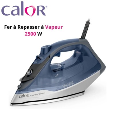 Fer à Repasser à Vapeur Calor 2500W Semelle En Céramique - Calor Express Steam FV2852C0