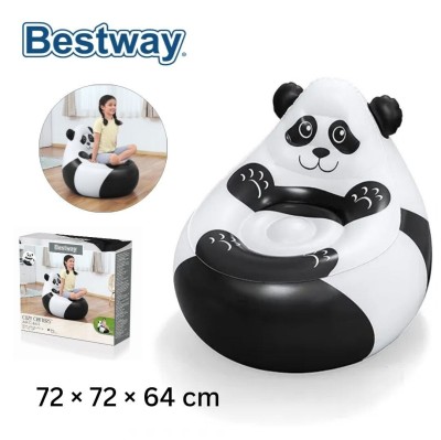 Fauteuil Pouf et Chaise Gonflable Motif Animaux Ergonomique Bestway - Cadeau Parfait pour Enfants 