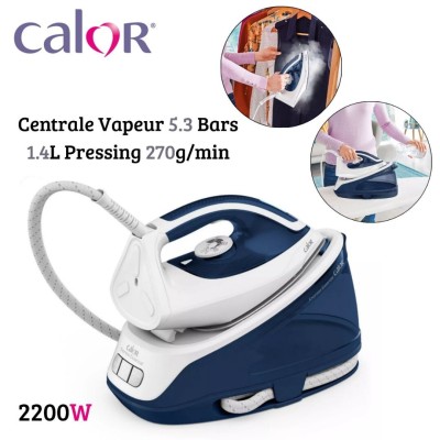 Centrale Vapeur Calor Express Essential 5.3 bars 1.4L - Pressing 270 g/min et Anti-Calcaire
