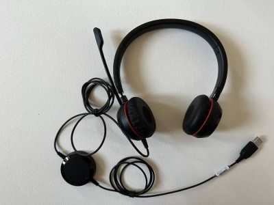 Jabra Evolve 20 USB-A UC Stereo 4999-829-209 Coussinets d'oreille en mousse