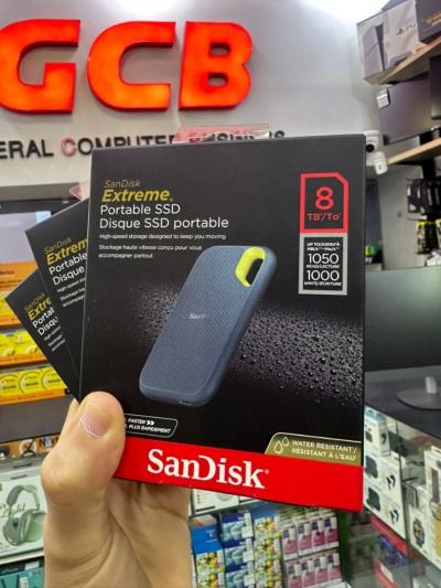 DISQUE DUR SANDISK EXTERN 8TB SSD