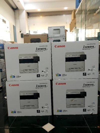 Imprimante Multifonction canon MF651cw Laser Couleur 3-En-1 A4 USB 2.0 Wi-Fi Ethernet