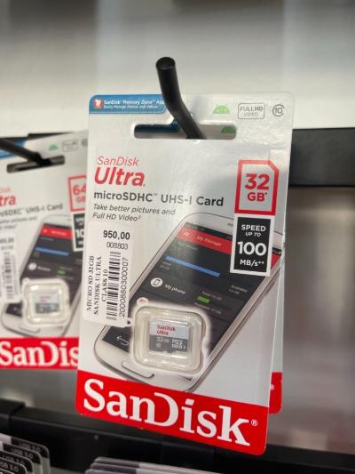  SANDISK ULTRA MICRO SD UHS- 32GB 64GB 128GB  CLASS 10 JUSQU'A 100MB/s