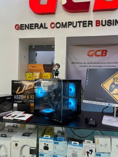 PC GAMER GIGABYTE A520  AMD Ryzen 5 PRO 5650G 3.9 GHz  16GB DDR4 3200MHz 512GB SSD MAGMA V900 5 FAN