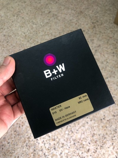 Filtre B+W MASTER UV-Haze MRC nano 72/77/82/86mm Made in Germany