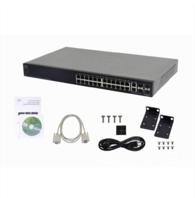 Switch Cisco (24 Port + 02 ports SFP)