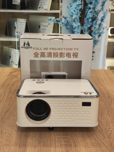 DATA SHOW MAXPRECIS S9 MINI 7500 LUMENS 30000HRS FULL HD HDMI VGA USB RJ45 AUDIO ANDROID WIFI