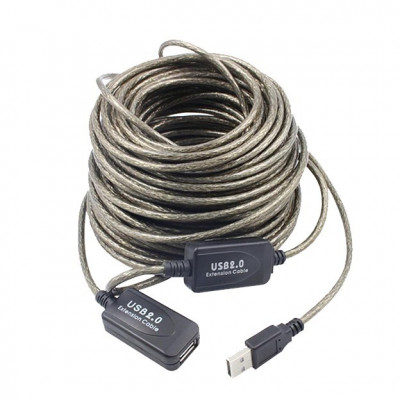 Cable extension USB 2.0 (Male/ Femelle) 20m