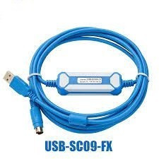 Cable PLC Mitsubishi Séries FX USB-SC09-FX