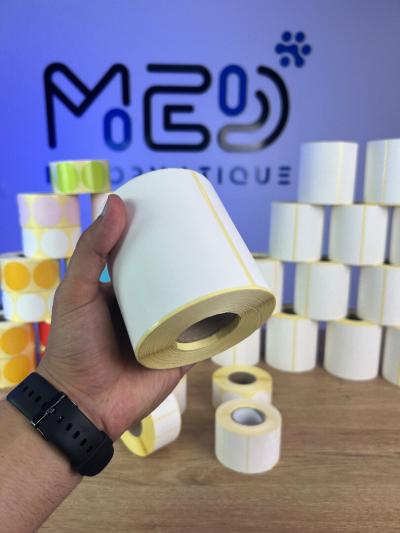 Étiquettes thermique (bordereaux) 100*100mm