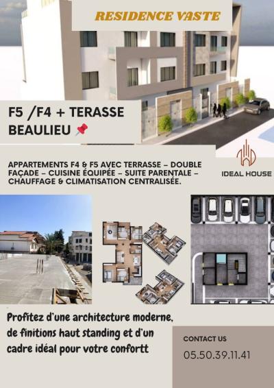Vente Appartement F4 Alger Oued smar