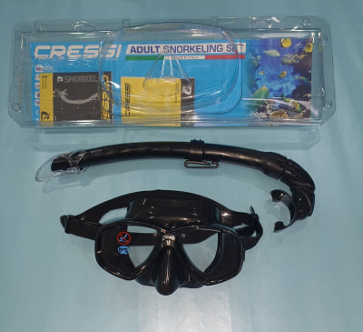 kit Masque + Tuba Cressi pour plongée et snorkeling 