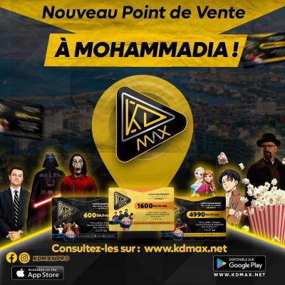 Abonnement IPTV KDMAX Mohammedia en face le magasin printemps 