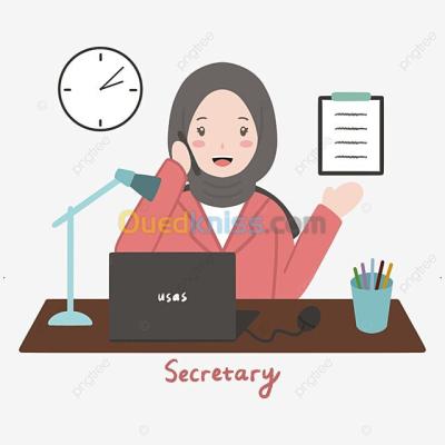 إدارة-مكتبية-و-سكرتارية-secretairepolyvalente-القبة-الجزائر