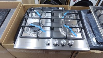 Plaque de cuisson arcodym-midea 4 feux fonte thermocouple inox 