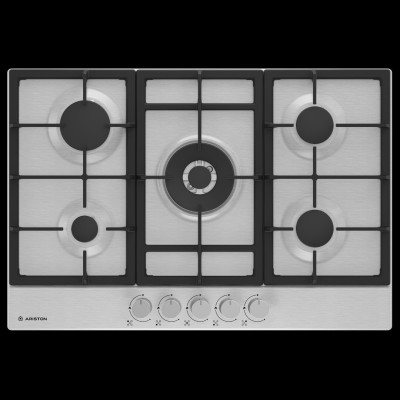 PLAQUE DE CUISSON ARISTON INOX FONTE 5 FEUX 7G5Rb