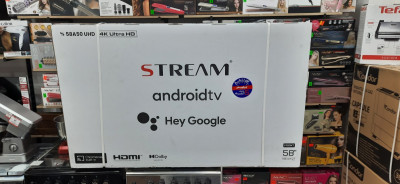 promotion stream 58 uhd 4k android 11 framless hdr 10