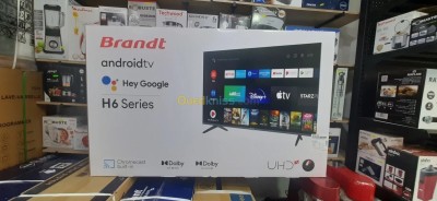 SUPER PROMOTION TV BRANDT 50 H6 SMART 4K UHD GOOGLE TV HEY GOOGLE FRAMLESS