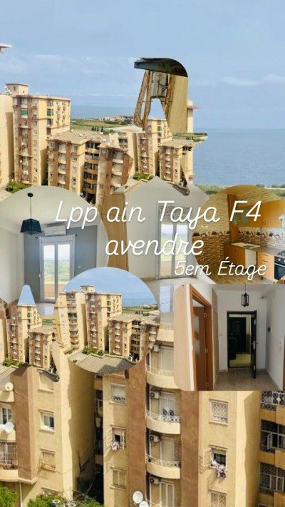 بيع شقة 4 غرف الجزائر عين طاية