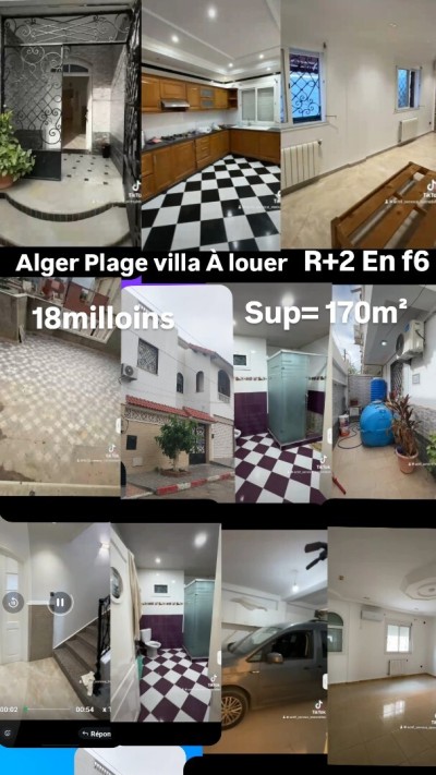 Rent Villa Alger Bordj el bahri