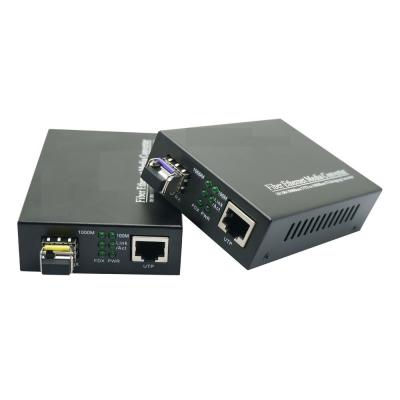 MEDIA CONVERTER 1SFP-to-1RJ45 10/100/1000M