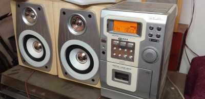 amplificateurs-mini-chaine-thomson-kolch-khadam-et-digital-cd-k7-radio-audio-in-affichage-orange-sidi-bel-abbes-algerie