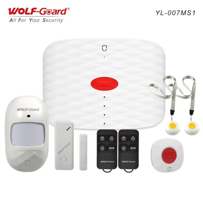 Kit Alarme Anti Intrusion Wolfguard MS1 Sans fil GSM/3G + SOS 