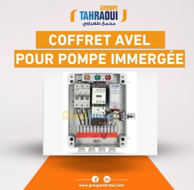 Coffret Avel pour pompe immergée 220v