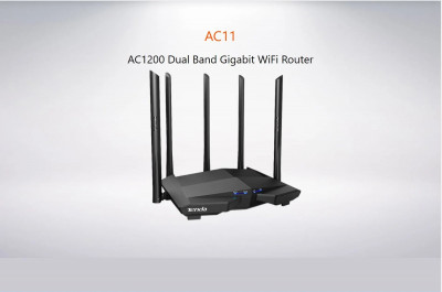 Tenda AC11 : Routeur Wi-Fi Gigabit double bande AC1200