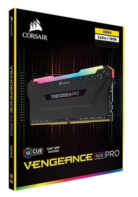 Corsair VENGEANCE RGB PRO 16 GO (2 x 8 GO) DDR4 DRAM 3600 MHz C18