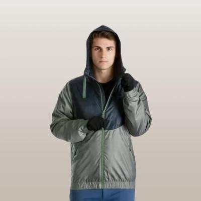  decathlon Veste de randonnée -5 C imperméable homme, NH100 vert kaki
