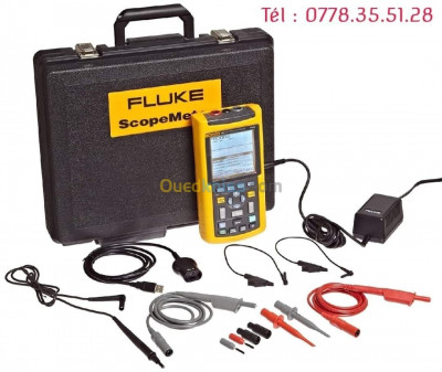 معدات-كهربائية-oscilloscope-fluke-123-2x20mhz-بومرداس-الجزائر