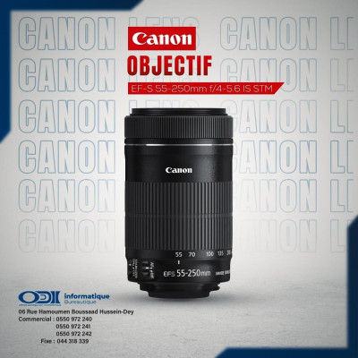 objectifs-objectif-canon-ef-s-55-250mm-f-4-56-is-stm-hussein-dey-alger-algerie