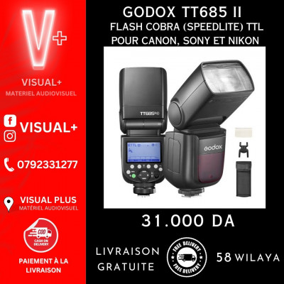 Godox - TT685 II Flash Cobra (SPEEDLITE) TTL pour CANON NIKON SONY