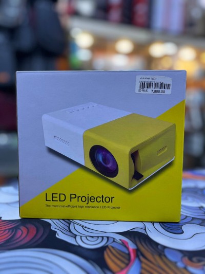 LED Projector (الأصفر)