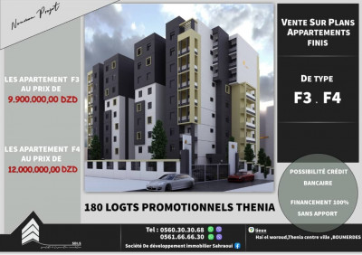 Sell Apartment F3.4 Boumerdes Thenia