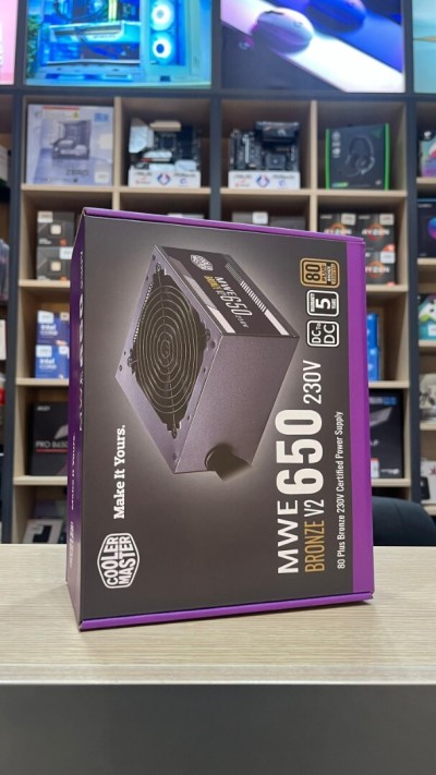 ALIMENTATION COOLER MASTER MWE 650W V2 80+ BRONZE