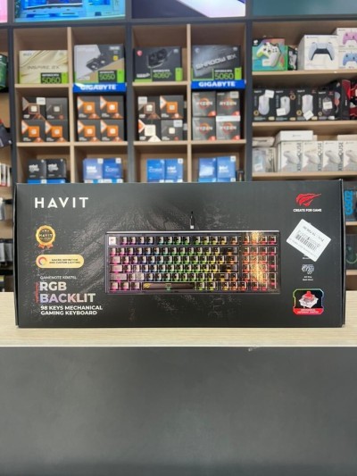 CLAVIER GAMING HAVIT KB875L MECANIQUE (RED SWITCH ) HOT SWAP