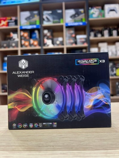 PACK 3FAN ALEXANDER WISE X MEN HERO ARGB + CONTROLER