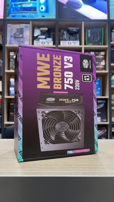 ALIMENTATION COOLER MASTER MWE 750W V3 80+ BRONZE