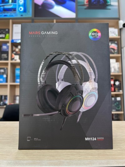 CASQUE MARS GAMING MH124 WHITE